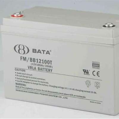 鸿贝铅酸蓄电池FM/BB12100T/12V100AH蓄电池