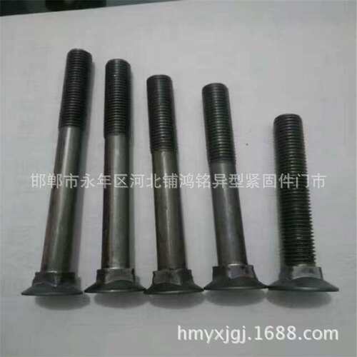 永年 马车螺丝 犁尖丝 镀锌马车栓 犁尖丝 法兰螺母