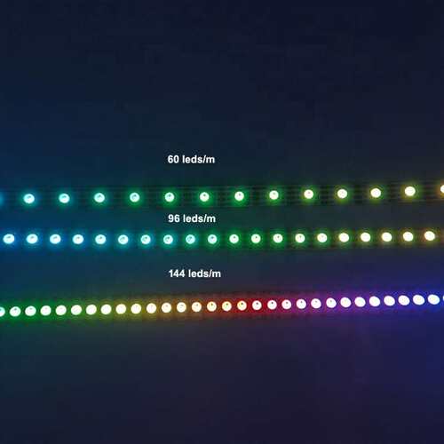LED幻彩灯带12V可编程程序控制2835灯条120软灯条238灯内置IC变光