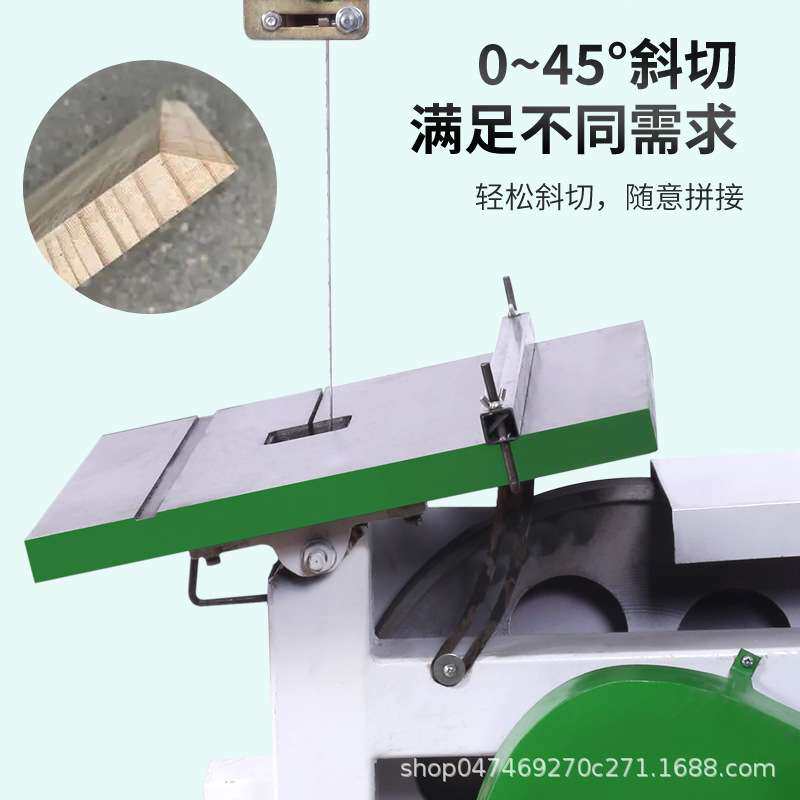 木工带锯机一整套圆木寿木开板小多功能立式曲线锯机械木料开料机