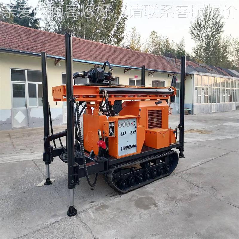 履带式200气动驱水井钻机顶深水井钻井m机YW-UU200型农业用高支大