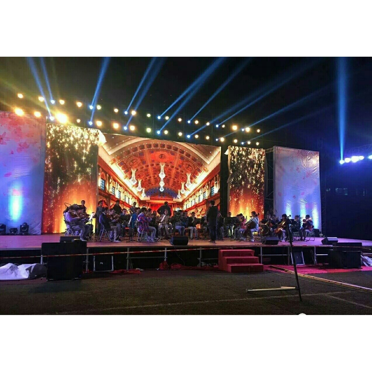 演出双15寸专业音响舞台低音炮音箱 10寸KTV包房酒吧婚庆礼仪音箱