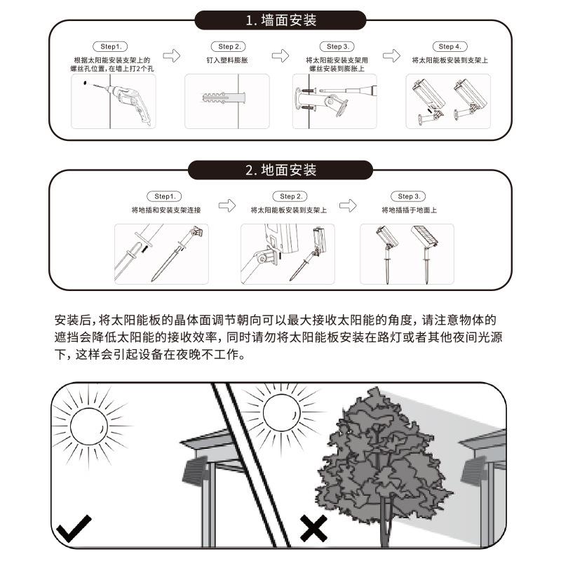 太阳能灯串户外LED串灯泡阳台露天挂灯防水庭院花园布置装饰吊灯