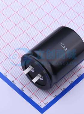 牛角型电解电容 330FKX1600AW3C35X44 330V 1600uF 插件D35xL44mm