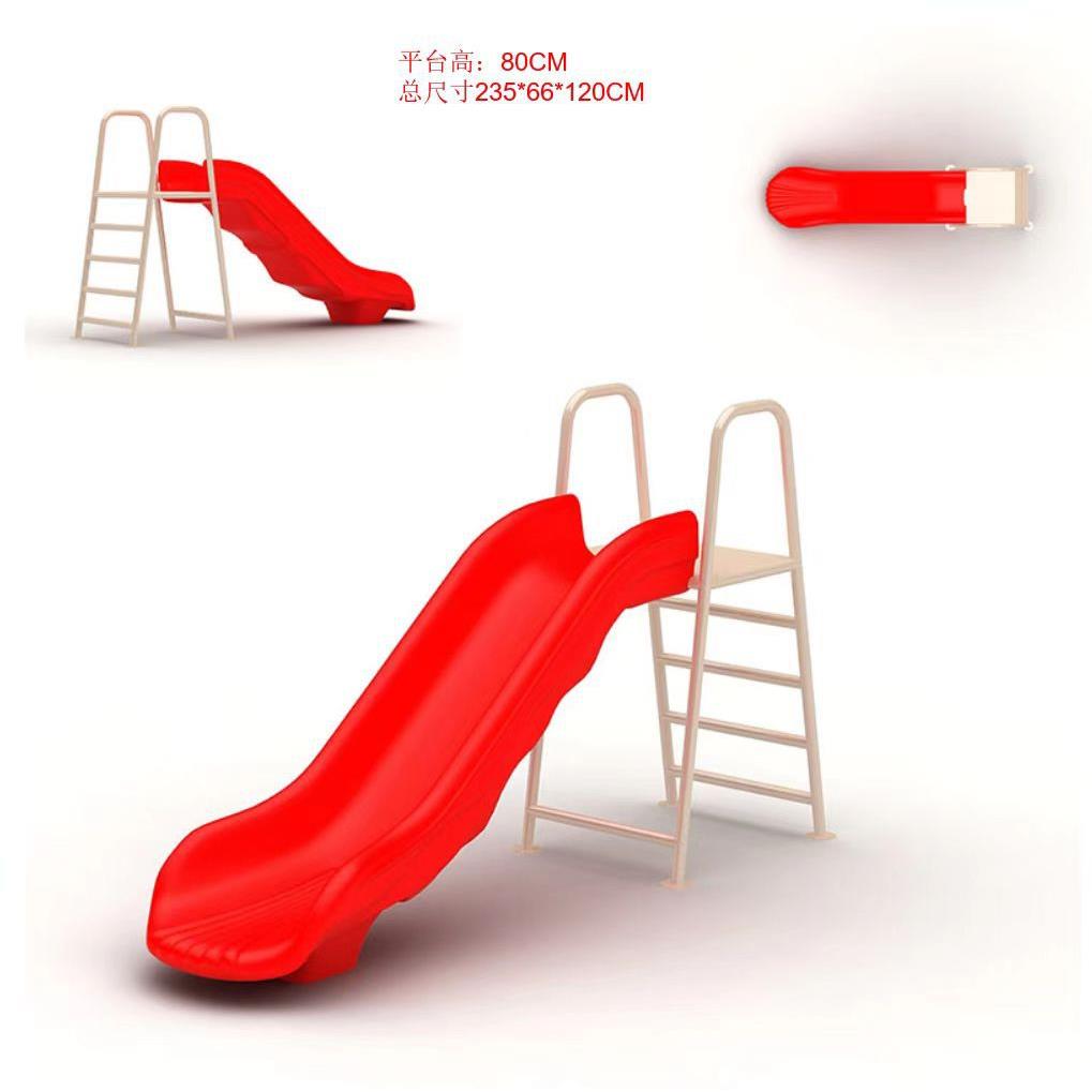 跨境滑滑梯儿童单双S螺旋转拼接透明圆桶幼儿园塑料滑梯配件游乐