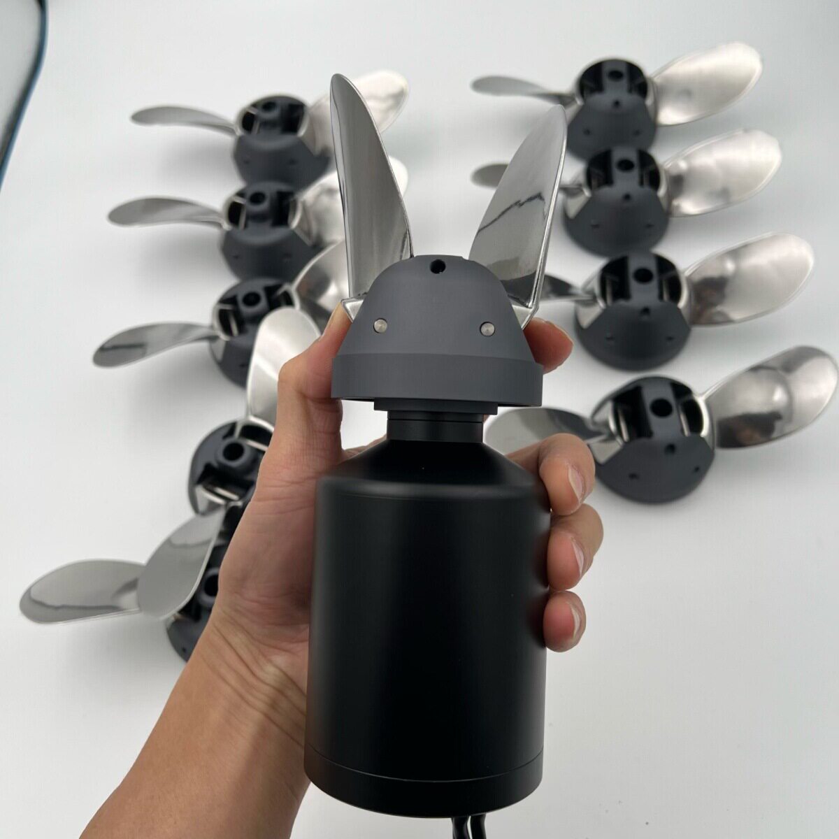 6384折叠桨叶不锈钢折叠桨叶6374折叠桨叶卡亚克推进器桨叶折叠桨