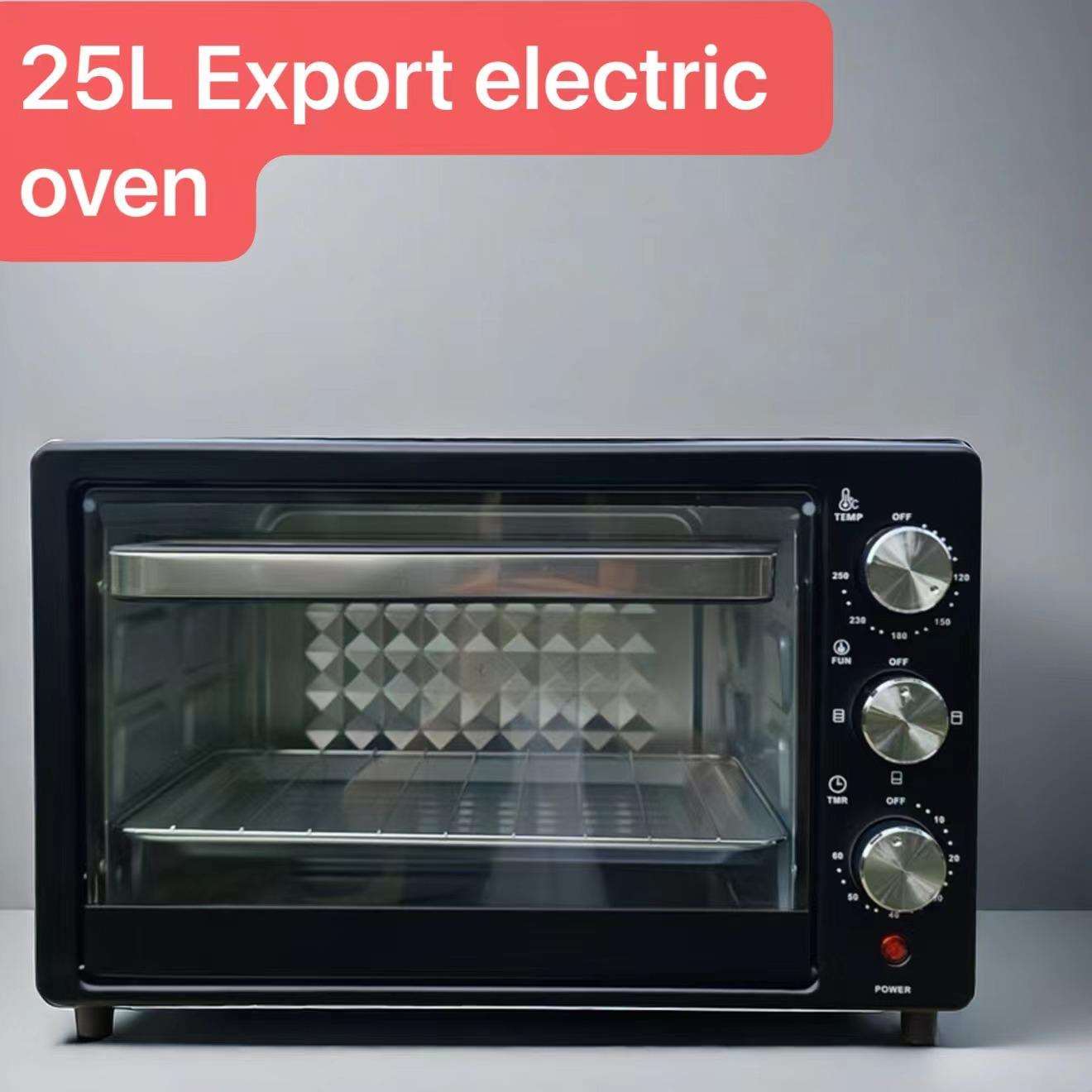 12L烤箱家用多功能小型双层式烘焙电烤箱12L~25L