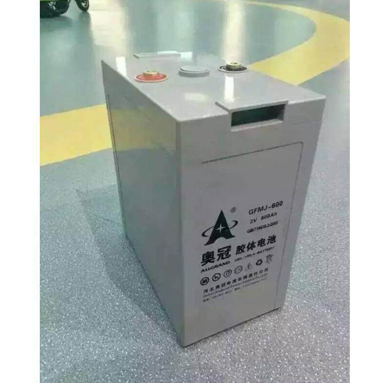 奥冠蓄电池GFMJ-1000免维护储能蓄电池2v1000ah 太阳能光伏胶体