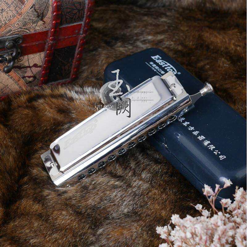 Easttop东方之十孔半音阶口琴T1040 专业演奏10孔40音口琴