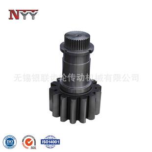 厂家直供 风力发电机增速箱偏航齿轮轴生产厂家 5级精度磨齿工艺