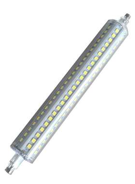 调光r7s 360度横插灯144颗2835SMD189MM出口15W带罩 LED横插灯r7s