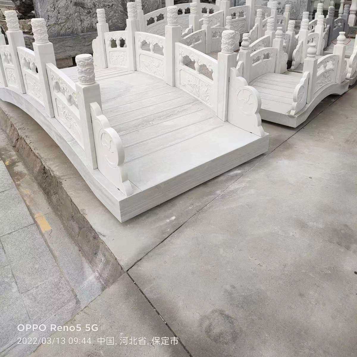 石雕栏杆 大理石汉白玉扶手升旗台栏板阳台柱厂家 石雕长廊石拱桥