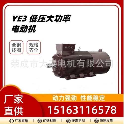 华力华宇华瑞出口跨境YE3-400-2-450kw机械设备立式风机水泵电机