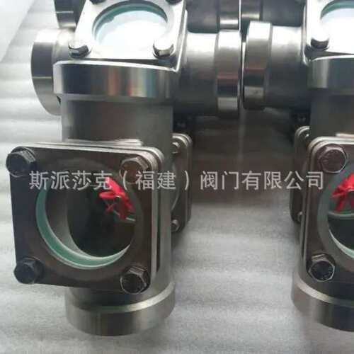 不锈钢高压法兰视镜 高压高温焊接观视镜PN40/64/100