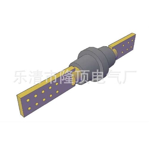 隆顶电气  大电流穿墙接线柱 一体化 导电杆 特大电流接线柱