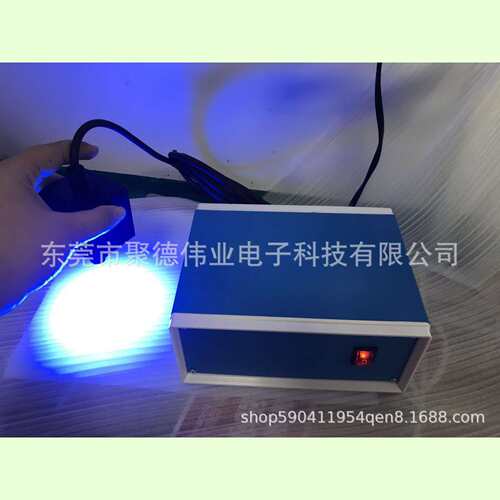 UVLED点光源 光功率照度在40W左右 用EIT检测直接爆表365nm固化灯