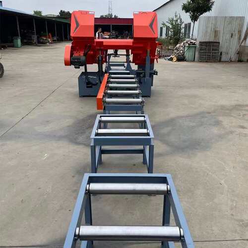 4240钢筋锯床小型数控锯床半自动液压钢筋切割锯床带锯钢筋带锯床