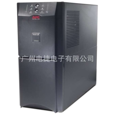 APC在线互动式SUA3000ICH 2700W 3000VA内置17AH 4节全国联保两年