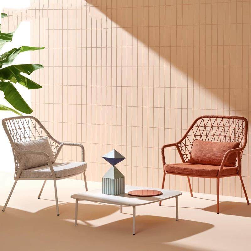 户外藤编阳台小沙发简约庭院花园编织单人懒人藤椅子休闲茶几组合,鲜花速递/花卉仿真/绿植园艺,割草机/草坪机,淘宝优惠券,粉丝福利购,淘宝优惠卷