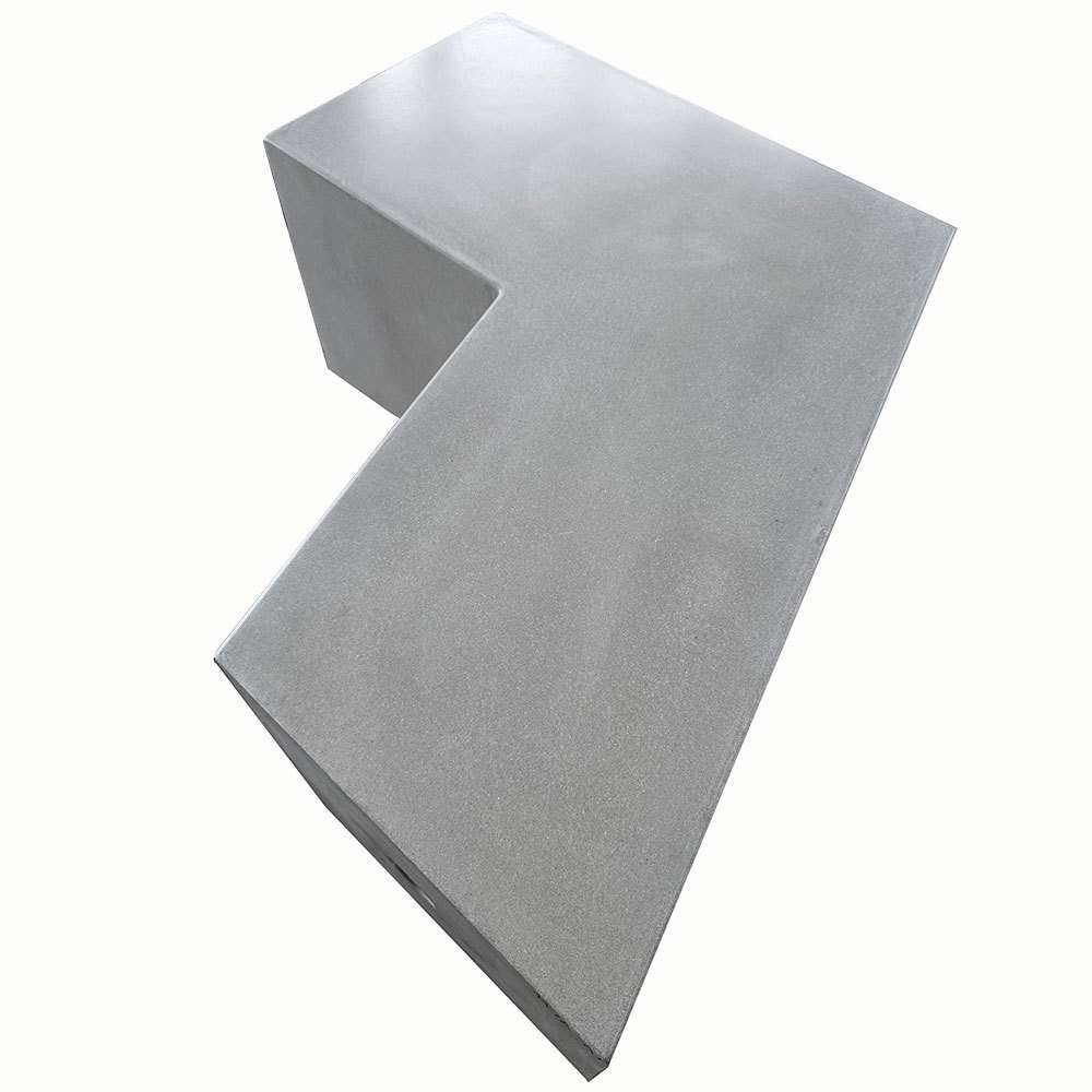 UHPC水磨石异型树池透光混凝土坐凳清水泥景观休闲公园花坛长座椅