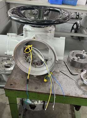 现货DZB15-24r普通开关防爆型电动执行器AC380V手电两用ZB15-18