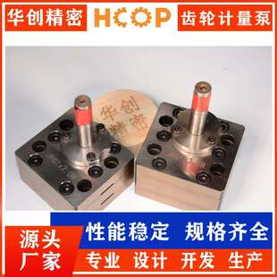定量齿轮泵 化工输送 熔体定量泵 不锈钢材质耐磨损