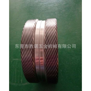 马达轴芯专用滚花轮  3T直花轮加工马达轴芯滚丝轮 非标滚牙轮