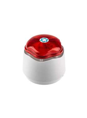 90015R0 Hosiden Besson声光报警器9-30V直流红色频闪光效110dB