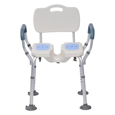 康行厂家直销铝合金洗澡椅冲凉椅浴室卫生间冲澡椅沐浴椅凳子防锈