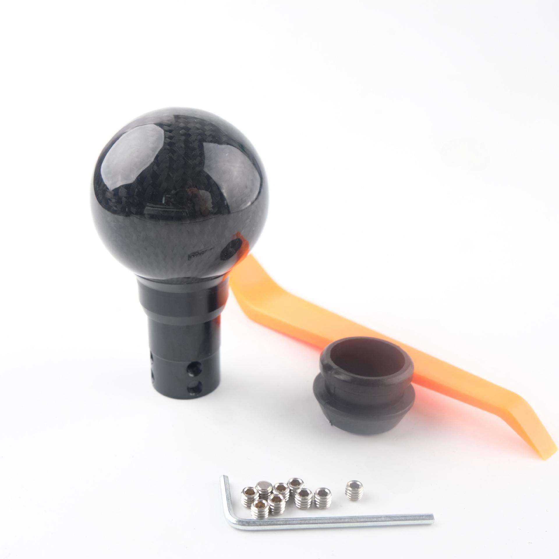 十代雅阁思域缤智飞度改装碳纤维排挡头自动档把头波棍头排挡杆