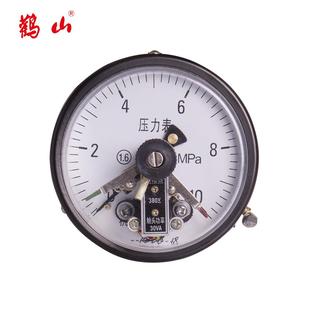 YXC100Z磁助式电接点压力表 轴向带边电接点表 鹳山 厂家直销