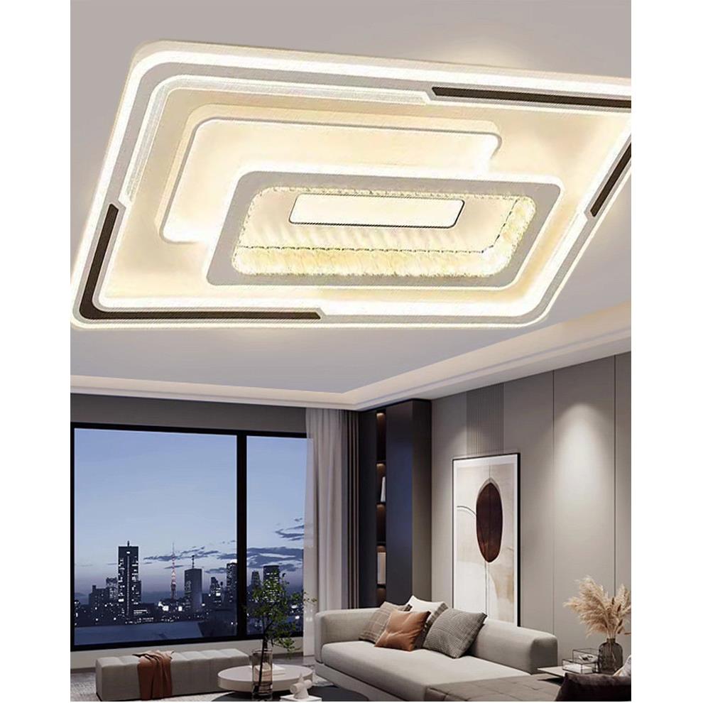 2023新款现代简约轻奢全屋灯具家用LED客厅灯卧室灯吸顶灯套餐组
