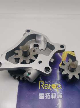 挖掘机配件 ZAX200-3 4HK1 机油泵 8-98017585-1 87597079