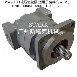 570L 580M 570M 580L 257953A1液压齿轮泵适用凯斯反铲双液压泵