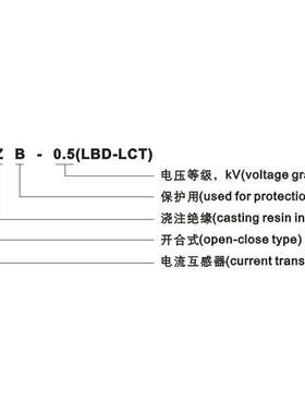 LKZB-0.5 600/1零序电流互感器 永上零序互感器 互感器LBD-LCT