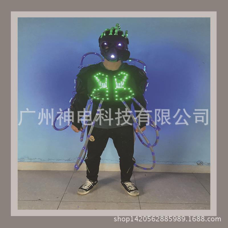 专业研发舞台发光服装 Party荧光服装 LED夜店服装 外销表演设备