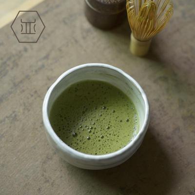 粗陶手作日式抹茶碗 宋代点茶器创意茶道配件茶洗 大号陶瓷面烫碗