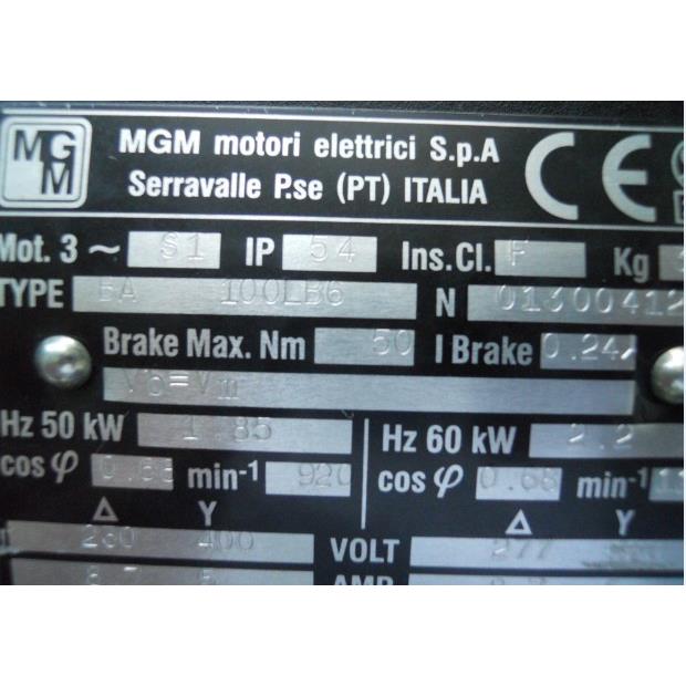 供应BMDA160MB4/12刹车片 电机 线圈 意大利 MGM 刹车电机原装进