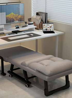 办公室单人午睡躺椅午休床折叠椅子可躺可睡坐躺睡三用椅靠背VSa