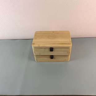 玄关门口钥匙收纳盒摆件放首饰创意置物盒实木收纳盒进门放钥匙盒