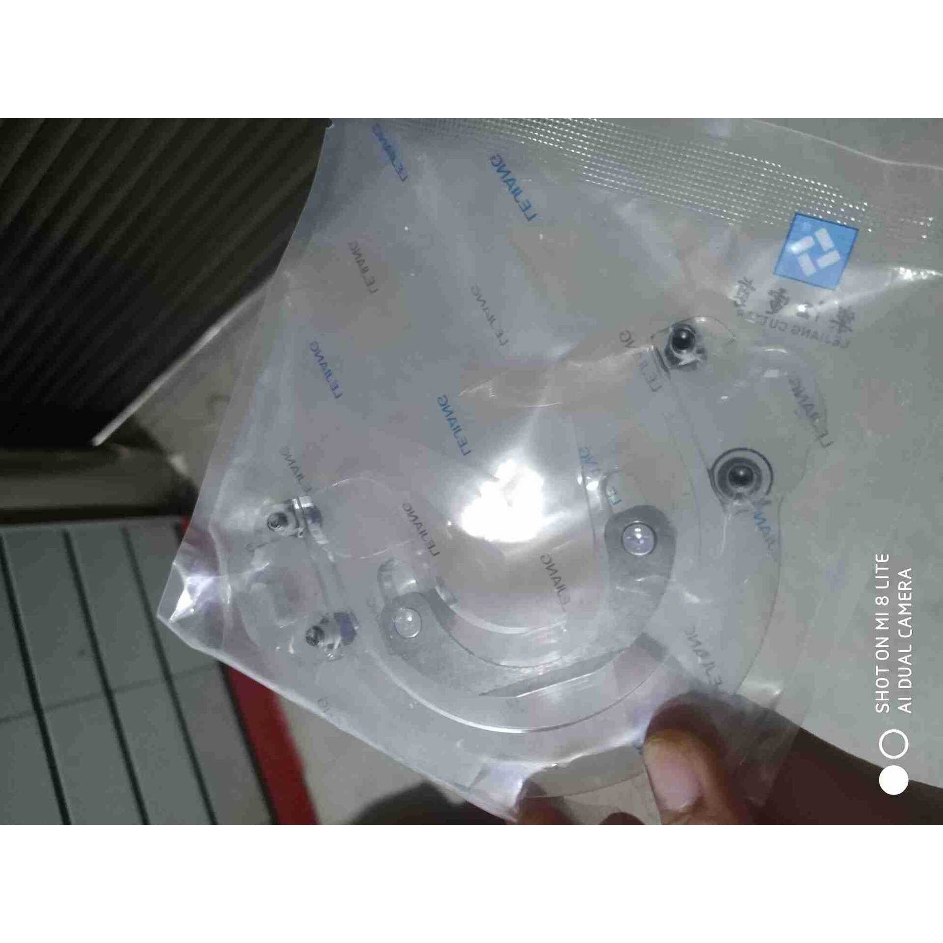 乐江双面昵剖缝机透明盖板 羊绒双面尼劈缝破缝开缝机亚克力盖板