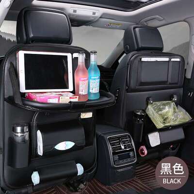 跨境汽车收纳袋 升级款垃圾袋汽车收纳袋 车载置物垃圾袋收纳袋