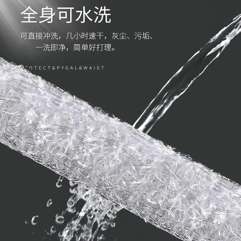 PK7J空气纤维枕头夏季透气护颈椎四季舒适枕芯4D排汗可水洗学生单