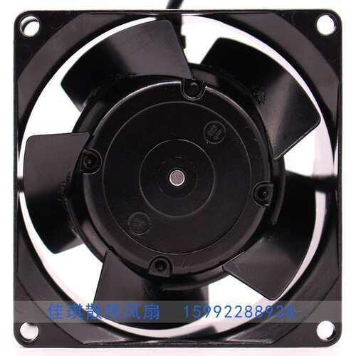 原装 PAPST/EBM 8038 230V 8556N/V 8506N 全金属耐高温散热风扇