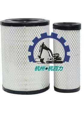 K2433空滤2333柳工915D卡特320/323三一215挖掘机空气滤芯