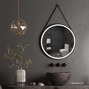 智能浮法玻璃浴室镜壁挂多功能三色光防雾设计三控调光时间显示亚