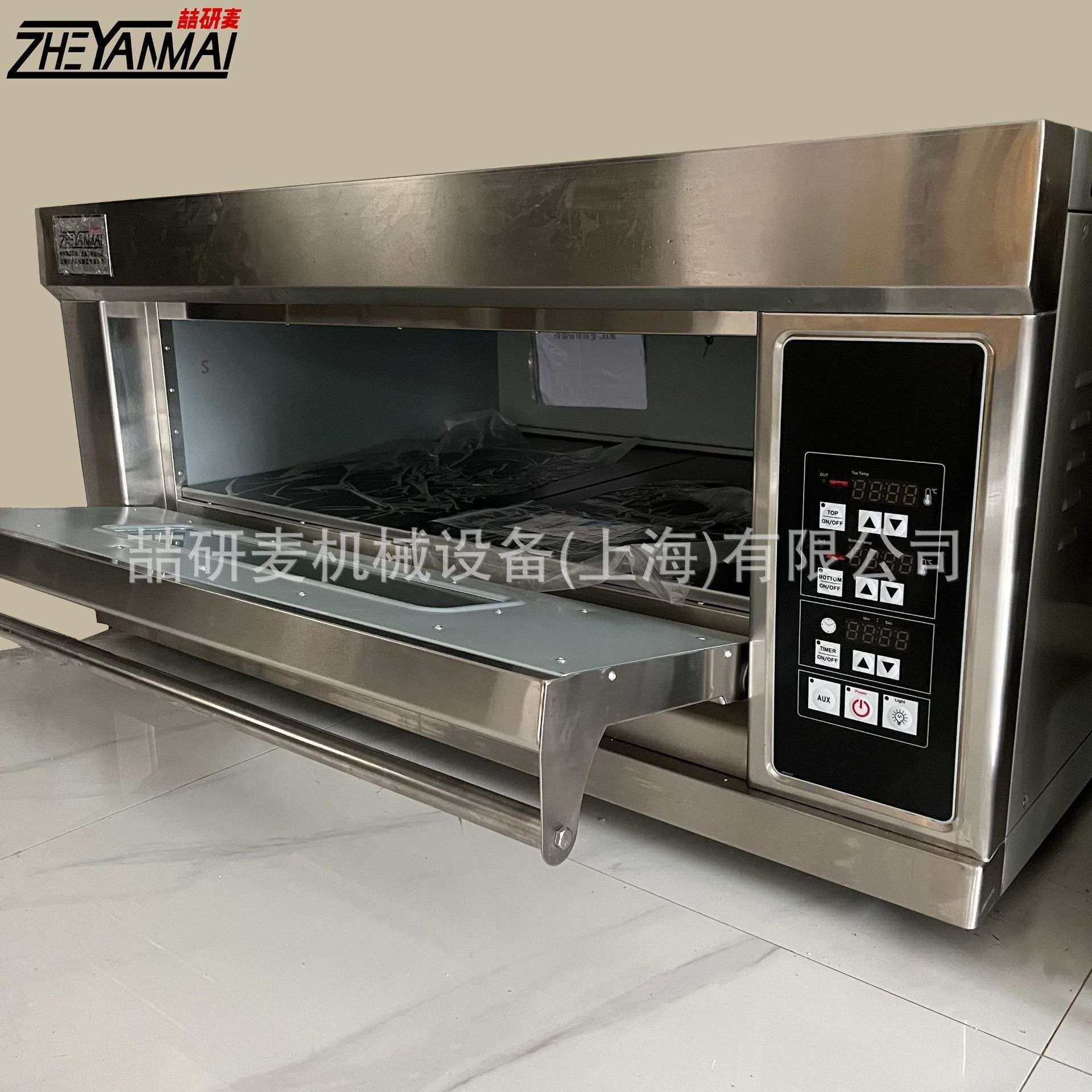 大型电烤箱 商用单层双层三层平板烤箱 按键控温烤炉商用披萨烤箱