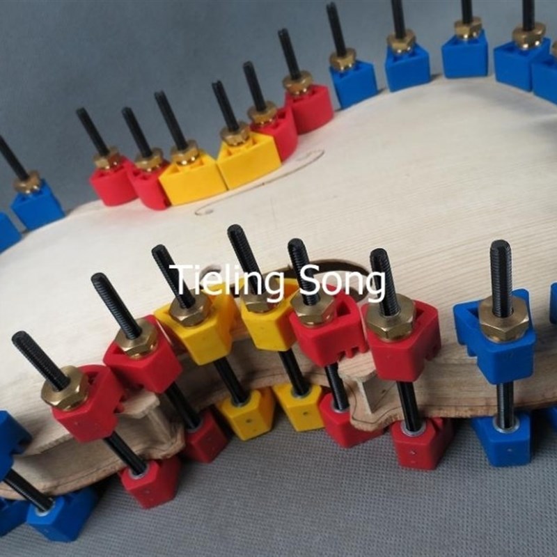 小提琴制作工具 32个小提琴塑料合M琴夹子 提琴制作工具