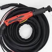 p80等离子割枪气管LGK 120等离子切割机加长割枪头线全套防火 100