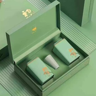 新款茶叶礼盒明前龙井竹叶青雨花茶F乌牛早茶黄山毛峰绿茶通用空